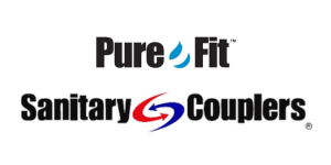 Pure-Fit and Sanitary Couplers logos