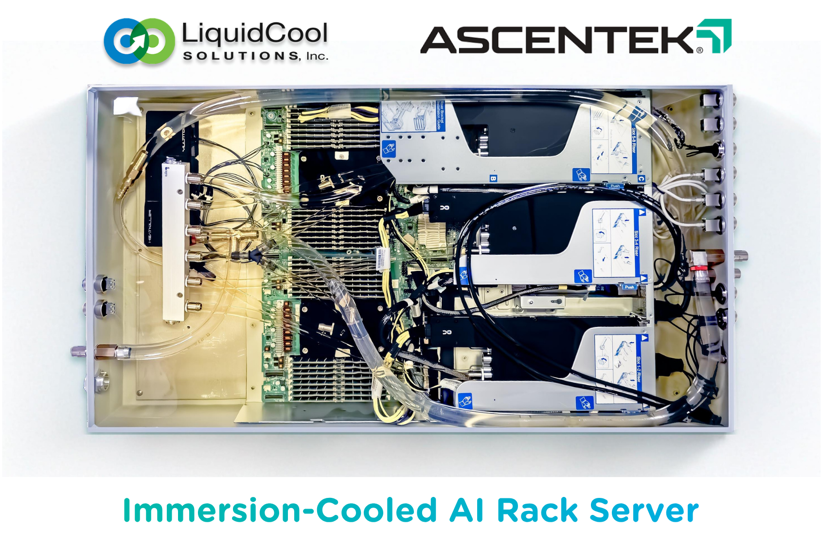 Immersion-Cooled AI Rack Server